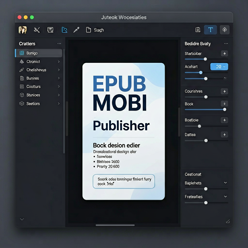 Jutoh 2.89.3：Mac专业电子书制作软件，一键导出EPUB/MOBI/PDF