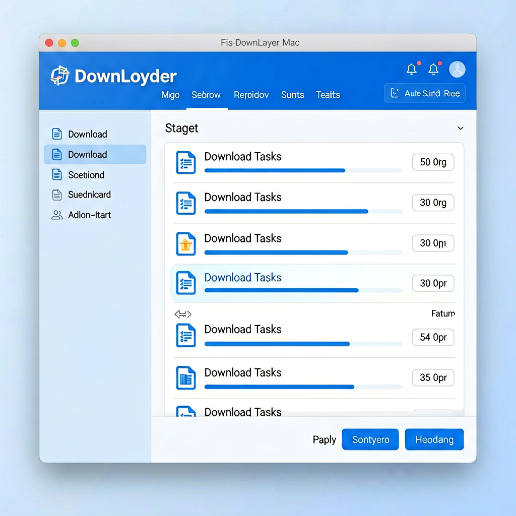 iDownloader 2.1.5：Mac优雅的文件下载工具，多线程加速下载