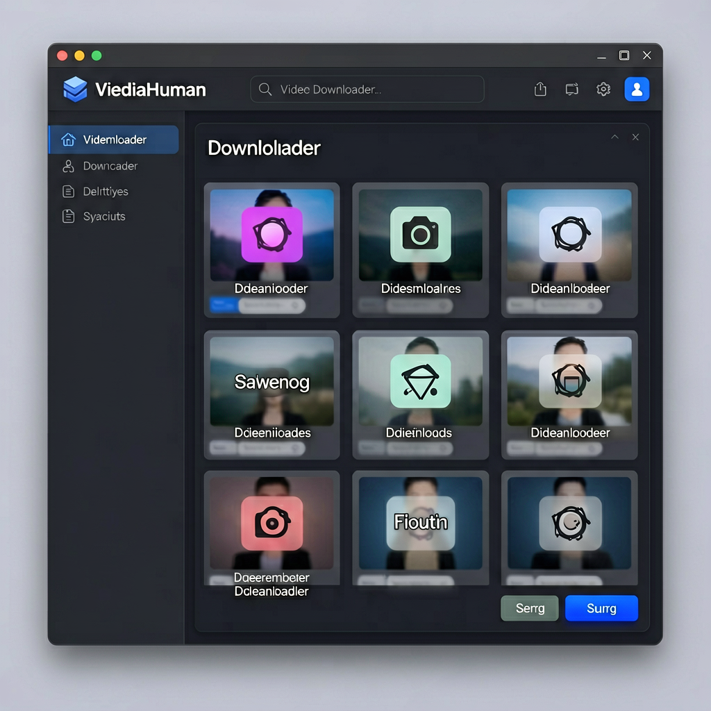 MediaHuman Downloader 3.9.9：多平台视频下载工具，支持批量下载和音频提取